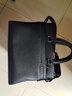 老人頭男士手提公文包頭層牛皮商務(wù)辦公出差律師單肩斜挎13英寸電腦包 曬單實(shí)拍圖