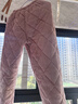 浪莎女士睡衣女三層夾棉保暖冬季特厚抗寒法蘭絨家居服外穿兩件套裝 曬單實(shí)拍圖