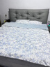 紅豆A類(lèi)雕花牛奶絨四件套冬季加厚珊瑚絨床單被套加絨床上用品三件套 花朝夢(mèng)-藍 【A類(lèi)雕花牛奶絨】 1.8 床單款 四件套-適合200*230cm被芯 曬單實(shí)拍圖