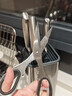 愛(ài)仕達（ASD）刀具不銹鋼便插系列菜刀套裝多用刀水果刀廚房剪刀RDG06K3WG 曬單實(shí)拍圖