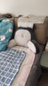 京冇靠枕床頭靠背墊床上靠枕軟包床頭沙發(fā)床靠墊宿舍靠枕抱枕護腰靠墊 曬單實(shí)拍圖