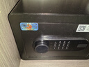 虎牌保險柜 家用小型指紋密碼WIFI保險箱 智能迷你防盜保管箱 【新品升級】尊貴黑-25厘米 電子密碼鎖 曬單實(shí)拍圖