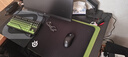 賽睿（SteelSeries）QCK系列 電競鼠標墊 游戲職業(yè)電競Donk同款鼠標墊 電腦桌墊加厚橡膠基底CSGO瓦羅蘭特FPS用 QCK Heavy L 【450*400*6mm】 曬單實(shí)拍圖