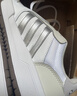 adidas ENTRAP美式校園風(fēng)運動(dòng)少年感復古籃球風(fēng)板鞋男女阿迪達斯   白色/暗銀金屬/樹(shù)脂黃   36 曬單實(shí)拍圖