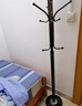 沐含玥衣架落地 衣帽架掛衣架落地臥室掛衣服落地置物架子加粗加厚結實(shí) 曬單實(shí)拍圖