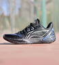 李寧利刃6V2 丨籃球鞋男子專(zhuān)業(yè)比賽鞋(最小碼36-40青少年&女生適穿) 黑色-1 黑曜石 44 曬單實(shí)拍圖
