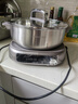 九陽(yáng)（Joyoung）0涂層IH秒涮電火鍋火鍋專(zhuān)用鍋電鍋家用4-8人分體式可拆洗多功能電蒸鍋不銹鋼電煮鍋6L火鍋鍋GN12 曬單實(shí)拍圖