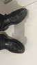 海瀾之家HLA皮鞋男士商務(wù)休閑秋冬正裝德比鞋子男H334/H220 黑色加絨42 曬單實(shí)拍圖