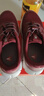 足力健老人鞋【孝敬爸媽】中老年輕便休閑散步鞋2431380J 女 酒紅 38 曬單實(shí)拍圖