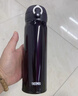 膳魔師（THERMOS）純色316L不銹鋼保溫杯學(xué)生成人直飲杯升級安全鎖扣500ML  紫 曬單實(shí)拍圖