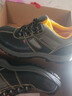 賽納勞保鞋男絕緣電工防砸防刺穿春夏輕便透氣焊工真皮防電安全鞋 黑色【6KV絕緣+防砸防刺穿防滑】 41 曬單實(shí)拍圖