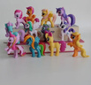 哈梵游小馬寶莉12個(gè)整套手辦玩具全套宇宙公主擺件蛋糕擺件女孩禮物 7厘米小馬12個(gè)【優(yōu)質(zhì)版】 曬單實(shí)拍圖
