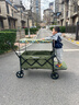TAK BEBE戶(hù)外露野營(yíng)地小拖車(chē)可折疊可躺便攜兒童手推車(chē)野餐野營(yíng)雙旅車(chē)T16 T16雙旅車(chē) 曬單實(shí)拍圖