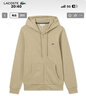 LACOSTE法國鱷魚(yú)男裝25秋冬新款經(jīng)典純棉百搭連帽拉鏈衛衣外套|SH9809 02S/奶咖色 S 3 曬單實(shí)拍圖