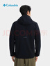 Columbia哥倫比亞戶(hù)外26春夏新品男拒水云感軟殼衣徒步外套WE3966 010 黑色 亞太修身版型 M (175/96A) 曬單實(shí)拍圖