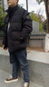 雪中飛2025新款冬季男士厚外套寬松舒適自在輕盈保暖羽絨服休閑 曬單實(shí)拍圖