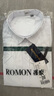 羅蒙短袖襯衫男士竹纖維抗皺免燙商務(wù)白領(lǐng)正裝純色休閑襯衣上衣男裝 曬單實(shí)拍圖