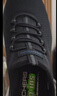 斯凱奇（Skechers）新年禮物閃穿鞋男鞋2026春季健步鞋軟底一腳蹬休閑運動(dòng)鞋232457 曬單實(shí)拍圖