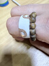 曼阿麗沉香戒指天然芽莊奇楠真品老料指環(huán)素圈扳指男和田玉戒指女高級感 【素圈款4mm】沉香戒指 10碼 曬單實(shí)拍圖