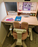 黑白調C2兒童學(xué)習桌書(shū)桌寫(xiě)字桌專(zhuān)用3-18歲全光譜大路燈一體進(jìn)口橡膠木 曬單實(shí)拍圖