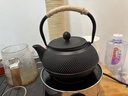 萬(wàn)家全鑄鐵壺煮茶器圍爐煮茶壺煮水泡茶燒水壺鐵質(zhì)功夫茶具電陶爐煮茶器 【中號】鐵壺+不銹鋼濾網(wǎng) 900ml 曬單實(shí)拍圖
