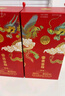 五糧液股份 婚宴喜酒 文創(chuàng  )富貴吉祥豪華52度500ml*2瓶純糧食白酒禮盒 曬單實(shí)拍圖