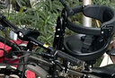奧塞奇c19米白公路自行車(chē)前置兒童座椅山地車(chē)專(zhuān)用寶寶座椅前置配安全帶 曬單實(shí)拍圖