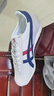 Onitsuka Tiger鬼塚虎男鞋 慢跑鞋透氣輕便男女款運動(dòng)休閑鞋RUNSPARK 白色/藏青色(1183B480-107) 37 曬單實(shí)拍圖