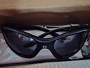 圣莎拉白敬亭同款2025新款貓眼墨鏡男y2k千禧騎行開(kāi)車(chē)太陽(yáng)鏡女防紫外線(xiàn) 黑框灰片【白敬亭同款】 高清墨鏡防紫外線(xiàn) 曬單實(shí)拍圖