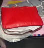 水星家紡蠶絲被結婚被子100%桑蠶絲二合一被紅色喜被約12.5斤220*240cm 曬單實(shí)拍圖