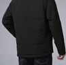 利郎輕薄羽絨服男防潑水襯衫羽絨服白鴨絨2025新款男士冬季外套男裝 黑色（G5DBR1013Y） XL 175/92A 曬單實(shí)拍圖