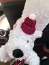 迪加倫汽車(chē)安全帶護肩裝飾下司多巴胺潦草小狗車(chē)載內飾卷毛卡通可愛(ài)擺件 曬單實(shí)拍圖