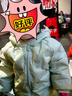 巴拉巴拉童裝兒童羽絨服寶寶女童男童2025年冬季保暖外套寶寶上衣萌趣輕薄 曬單實(shí)拍圖