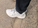 李寧網(wǎng)面透氣復古老爹鞋春夏季男子云科技輕彈厚底跑步鞋ARLS013 曬單實(shí)拍圖