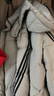 阿迪達斯（adidas）三葉草系列 男 3S PUFFER DOWN 短羽絨服 KC2563 灰褐色  XL  曬單實(shí)拍圖