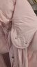 艾萊依甜美毛球羽絨服女質(zhì)感狐貍毛領(lǐng)長(cháng)款連帽保暖鴨絨冬外套 初桃粉S 曬單實(shí)拍圖