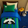 銘都寶貝兒童四件套男孩純棉床上用品三件套全棉男童床品卡通四件套 熊貓仔仔 1.5m床笠款 曬單實(shí)拍圖