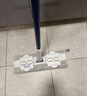 寶家潔平板拖把35cm桿長(cháng)126cm配1片布XE06夾布除塵拖把 曬單實(shí)拍圖
