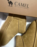 駱駝（CAMEL）小暖陽(yáng)雪地靴女厚絨增高保暖靴 L25W275051 駝色(反絨面) 38 曬單實(shí)拍圖