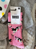 Happy Socks【2025新款】男女士潮牌個(gè)性圖案奶牛襪子小眾創(chuàng  )意時(shí)尚運動(dòng)中筒襪 哞哞奶牛 均碼 41-46 曬單實(shí)拍圖