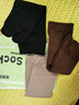 【貓人同廠(chǎng)】分趾襪子女夏季薄款純棉10A級抗菌羊蹄二指堆堆襪 卡其+咖啡+黑色 均碼 曬單實(shí)拍圖