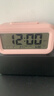 小米星鬧鐘智能2026新款初高中學(xué)生專(zhuān)用起床神器電子時(shí)鐘男女孩強力叫醒小鬧鐘 粉色 語(yǔ)音播報 溫度顯示充電款 曬單實(shí)拍圖