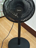美的（Midea）電風(fēng)扇家用7葉落地扇搖頭電風(fēng)扇循臥室宿舍輕音風(fēng)扇臺式桌面小型風(fēng)扇臺地兩用升級款 黑色丨7葉臺地兩用 曬單實(shí)拍圖