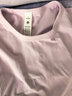 lululemon丨All It Takes 女士運動(dòng) T 恤 *羅紋 Nulu?芯吸 LW3GV0S 柔紗粉 S /6 曬單實(shí)拍圖