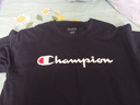 Champion冠軍短袖印花t恤男寬松圓領(lǐng)半袖打底衫2025夏季上衣男裝 藏藍色 常規 L 170-185cm/70-80kg 曬單實(shí)拍圖