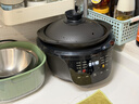 美的（Midea）全能微壓電燉鍋電砂鍋全自動(dòng)1500W大功率電燉盅內膽可明火燉湯盅煲湯鍋煮粥3.5L燜燉飯煲燉鍋 3566 曬單實(shí)拍圖