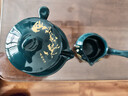 韻化懶人茶具套裝旋轉出水茶杯辦公室石磨自動(dòng)沖茶器陶瓷試用泡茶壺 馬到成功-自動(dòng)泡茶器+公杯 曬單實(shí)拍圖
