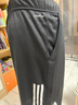 阿迪達斯（adidas）男子百搭舒適透氣簡(jiǎn)約運動(dòng)休閑短褲HR8726 黑色  XL  曬單實(shí)拍圖