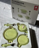 babycare兒童餐具禮盒PPSU注水保溫碗叉勺寶寶學(xué)食吃飯禮物西高地 曬單實(shí)拍圖
