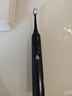 志高科技下一代脈沖電動(dòng)牙刷水療刷成人聲波震動(dòng)清潔亮白護齦 輕巧便攜款I(lǐng)PX8級防水高頻磁懸浮波機芯 黑色禮盒款-強續航1200毫安電池-5支刷頭-脈沖震動(dòng)清潔 母親節禮物送女朋友老婆送男女友生日禮物 曬單實(shí)拍圖